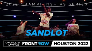 Sandlot | Frontrow | 2nd Place Junior Division I Houston 2022 | #WODHTOWN22