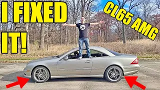 I FINALLY Fixed The Hydraulic Suspension On My CL65 AMG & You Won’t Believe What It Was! FIRST DRIVE