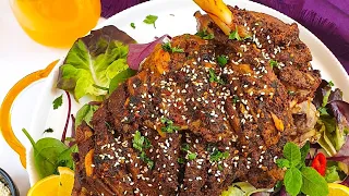 Moroccan spice lamb leg roast / How to quick and easy Lamb leg roast