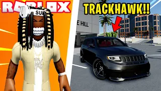 MY NEW TRACKHAWK IN DRIVING EMPIRE!! (ROBLOX)