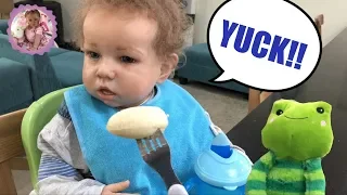 *HE WON'T EAT!* REBORN TODDLER MORNING ROUTINE GONE WRONG!