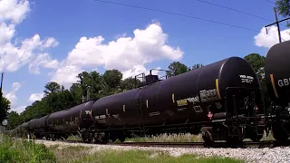 Catching B831 in Hortense GA and in Folkston with CP, KCS Grey and NS. 5/28/2024.