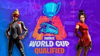 QUALIFIED FOR THE FORTNITE WORLD CUP WITH JAMSIDE