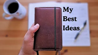 Remember ALL Your BEST Ideas with This Notebook System