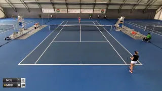 Linda Noskova [1] - Caty McNally [7] (W60 Trnava 2022 II QF)