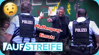 "Ihr W*chser!" Polizist greift bei randalierendem Mann zum PFEFFERSPRAY 😮‍💨​| Auf Streife | SAT.1