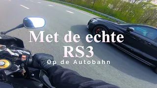 De Autobahn op met een RS3