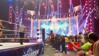 The Bloodline entrance live from the front row at WWE WrestleMania Backlash 2022 (4K HDR)