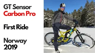 GT Sensor Carbon Pro 2019 First Ride