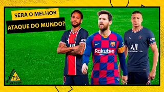 PSG TERIA O MELHOR ATAQUE DA HISTÓRIA COM MESSI, NEYMAR E MBAPPÉ? | POLÊMICAS DE SOLA