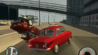 GTA IV: Москвич-408 vs ВАЗ-2105