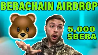 BERACHAIN AIRDROP GUIDE [TIME SENSITIVE]