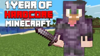 Surviving 1 Year Of Minecraft Hardcore!