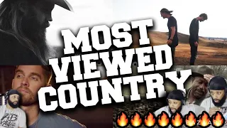 TOP 100 MOST VIEWED COUNTRY SONGS | (REACTION!!) | A LOT OF GREAT SONGS ON HERE!!