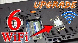 Upgrade ноутбука – WiFi 6 802.11ax Intel AX200ngw + переходник M.2 – mini pci-e