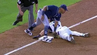 SD@ARI: Ahmed cut down stealing at third after review
