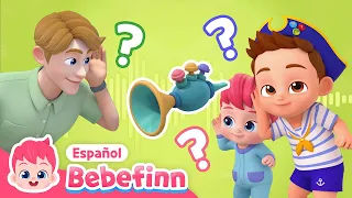 Atención, ¿Qué Escuchan?🔊 | Adivinemos los Sonidos | Bebefinn Canciones Infantiles