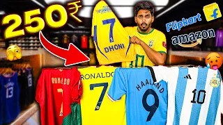 I Bought Football Jerseys for Only Rs. 250 From Amazon & Flipkart | Haul & Review.