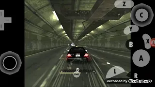 Nfsmw police chase with Mercedes benz CLK 500