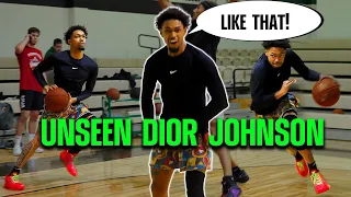 "I'm Like That!" Unseen Footage Dior Johnson Cooking at Juco Open Run. What school is he going to?!