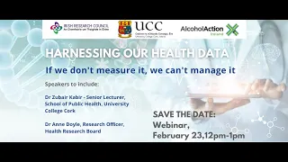 Harnessing our health data. If we don't measure it, we can't manage it.