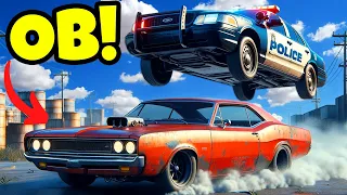 OB VS Camodo Police Chases & Stunts in the Best of BeamNG Drive Mods!