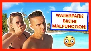 WARDROBE MALFUNCTION CAUGHT ON CAMERA!! | DISNEY WATERPARK VLOG 😲💦