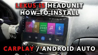 The Apple Carplay Headunit to get for the LEXUS IS 350/250/200 | 2005-2012