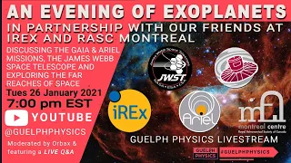 Guelph Physics Live Stream : An Evening of Exoplanets