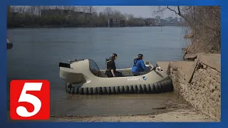 Authorities focus their attention on the Cheatham Dam looking for Riley Strain