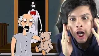 REACCIONANDO A LA MEJOR ANIMACIÓN DE GRANNY !! OMG | DeGoBooM