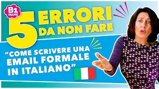 5 mistakes not to make - How to write a formal email in Italian 🇮🇹