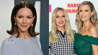 Katharine McPhee's bikini photo critics fended off by her stepdaughters Erin and Sara Foster