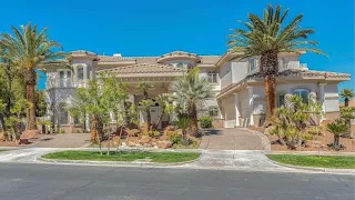 Homes For Sale Summerlin $2.5M, 7,857 Sqft, 6BD, Loft, Den, 9 BA, 2 Laundry, elevator, golf, guard