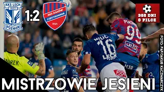 Lech Poznań 1-2 Raków Częstochowa | 15. kolejka PKO BP Ekstraklasa 2022/2023 | Mistrzowie jesieni