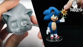 Create Baby Sonic👶🦔 with Clay (Sonic the hedgehog Movie) [kiArt]