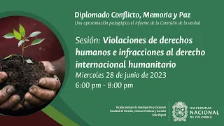 Sesión 8. Violaciones de derechos humanos e infracciones al DIH (28 junio 2023)