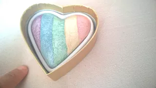 i heart makeup unicorns heart highlighter review