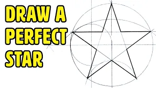 How to Draw A Perfect Star - Easy Step by Step Guide