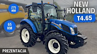 NEW HOLLAND T4.65 - zwinny pomocnik na gospodarstwie i nie tylko | Prezentacja, test ciągnika