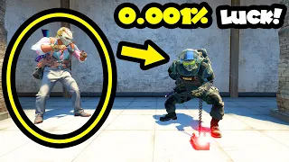 He Has 0.001% LUCK! - CS:GO BEST ODDSHOTS #521