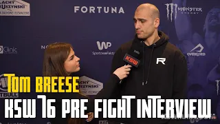 Tom Breese: This is a challenge & title eliminator! | KSW 76