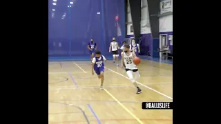 15U team from Maine Dunking off the backboard 🤯