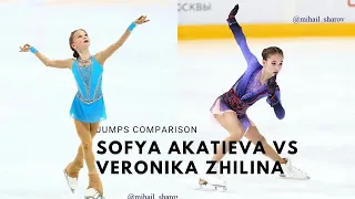 Veronika Zhilina VS Sofya Akatieva at Moscow City Junior Championship