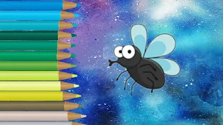 Рисуем пухленькую муху