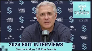 2024 Seattle Kraken Exit Interviews: General Manager Ron Francis