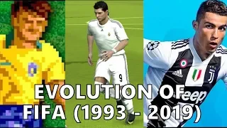 Evolution of FIFA 1993 - 2019 Graphics Comparison