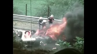 1976 Nurburgirng Niki Lauda's rescue original footage