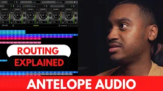 Antelope Audio Control Panel Routing Explained