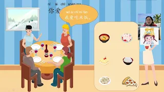 你爱吃什么？ What food do you like to eat?